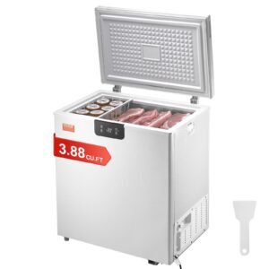 VEVOR BD/BC-110EC Chest Freezer 3.88 Cu.ft / 110 L