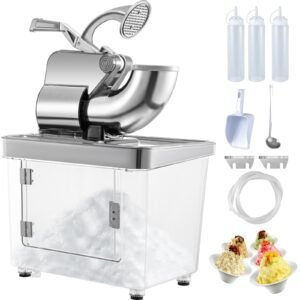 VEVOR BY-300XTD 110V Commercial Ice Crusher 440LBS/H