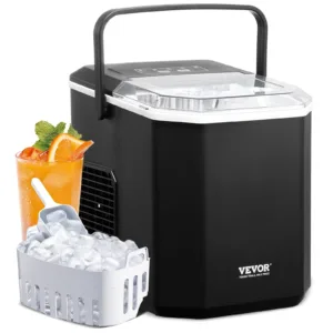 VEVOR HZB-12/G Portable Countertop Ice Maker 26Lbs/24H