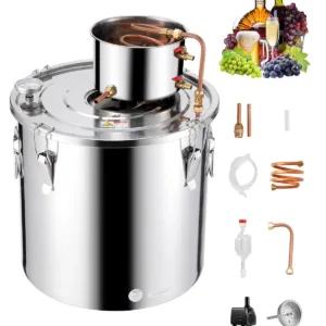 VEVOR STDB-50L-U Alcohol Still, 13.2 Gal / 50 L