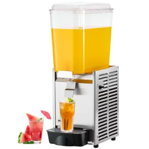 VEVOR LP18A Commercial Beverage Dispenser, 20.4 Qt 18L