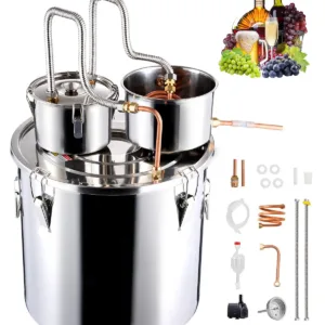 VEVOR DTDB-50L-U Alcohol Still, 13.2 Gal / 50 L