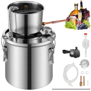 VEVOR STD-10L-U Alcohol Still, 3 Gal / 11.4 L