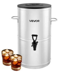 VEVOR CF-TD-4GRV Ice Tea Dispenser, 4 Gal/15L