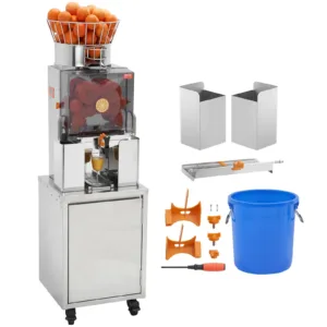 VEVOR NS-2000E-4P Commercial Orange Juicer, 120W