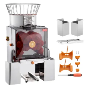 VEVOR NS2000E-4 Commercial Orange Juicer Machine, 120W