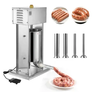 VEVOR EVS-12L Electric Sausage Stuffer, 25 LBS / 12 L