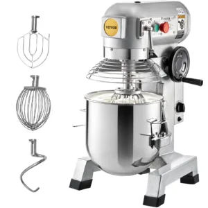 VEVOR B15B Commercial Food Mixer, 15Qt