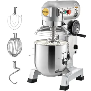 VEVOR B20-BT Commercial Food Mixer, 20Qt