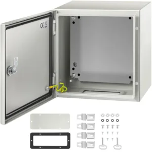 VEVOR SPT NEMA Steel Enclosure, 12 x 12 x 8  4X Electrical Box