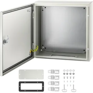 VEVOR SPT NEMA 16 x 16 x 6" NEMA 4X Steel Electrical Box