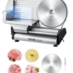 VEVOR 1A-FS204 Meat Slicer, 8.7 inch