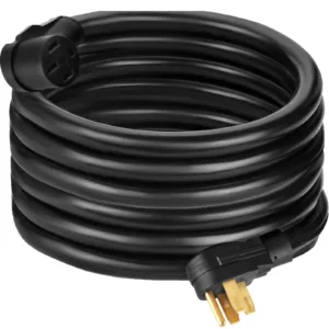 VEVOR RV Power Cord 50Ft 40 Amp RV Extension Cord 40 amp
