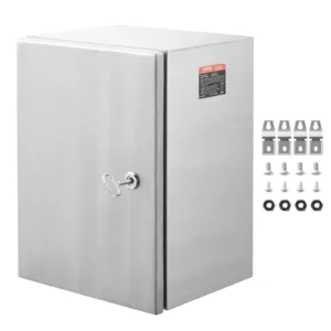 VEVOR  20"x 16"x 8" 304 Stainless Steel Electrical Box