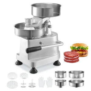 VEVOR JKH100130150 Commercial Burger Patty Maker,