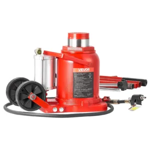 VEVOR MR8008 Air Hydraulic Bottle Jack, 50 Ton Capacity