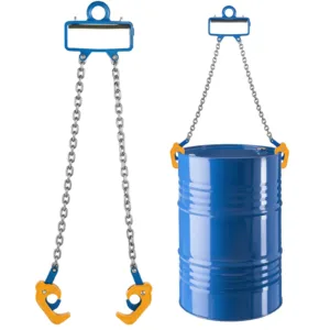 VEVOR Chain Drum Lifter, G80 Drum Lifting Chain Sling