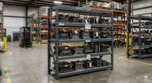 795. Tennsco RXHS-722472 Z-Line Die Rack Steel Shelving Unit