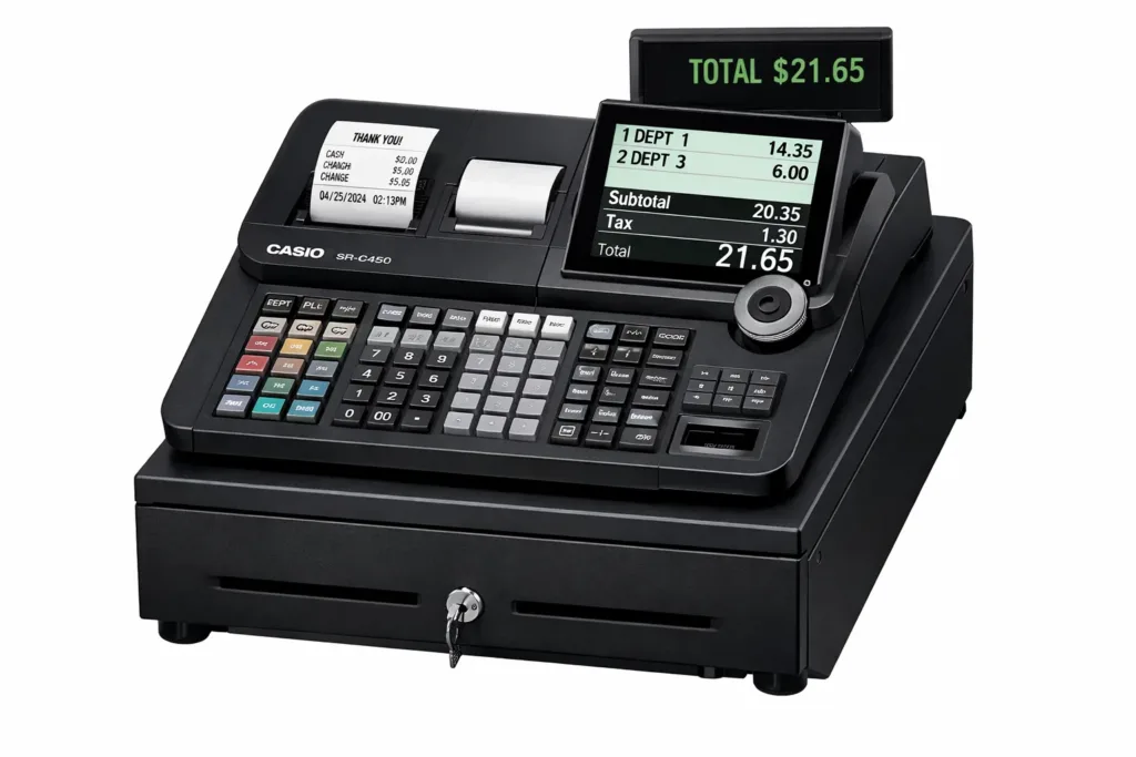 Casio SR-C4500 Dual Station Cash Register: A Complete Guide for Modern Businesses