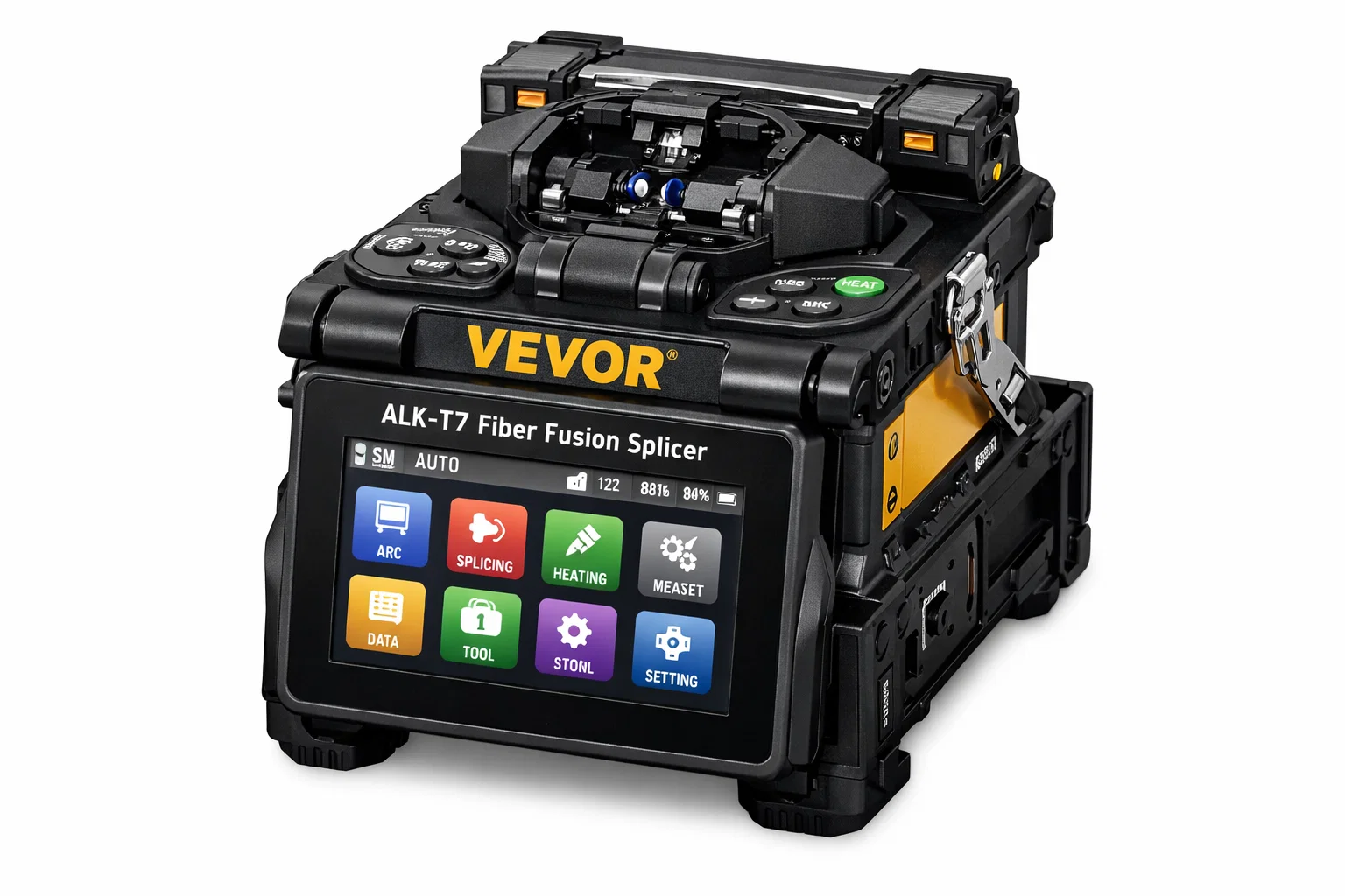 VEVOR ALK-T7 Fiber Fusion Splicer 6 Motors
