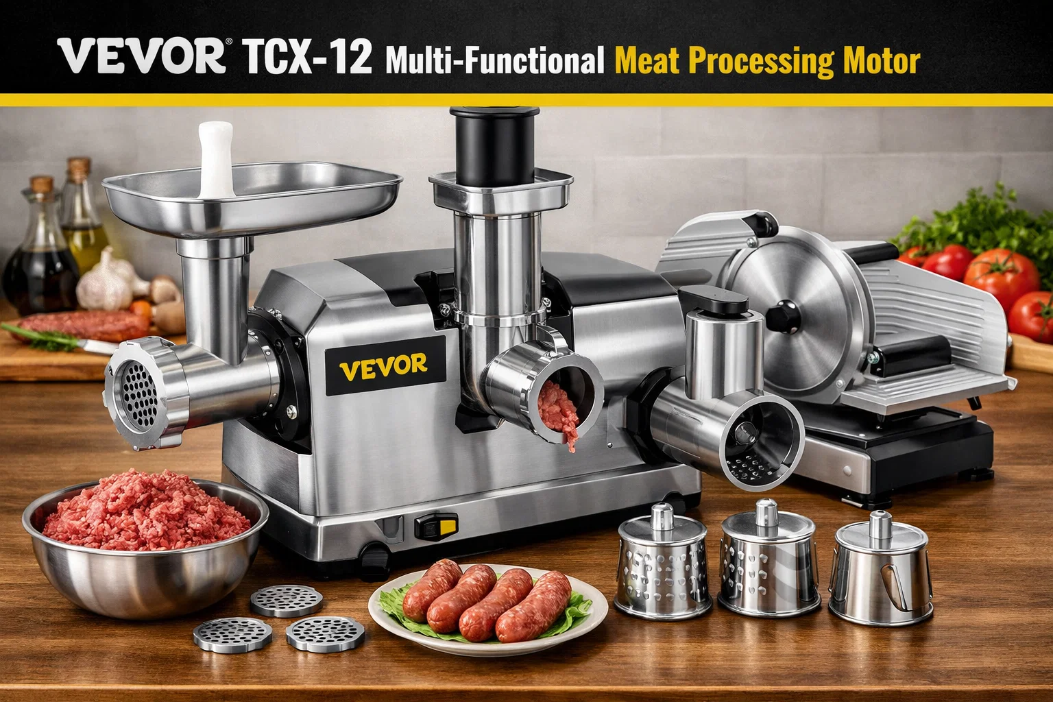 VEVOR TCX-12 Multi-Functional Meat Processing Motor: A Complete Guide