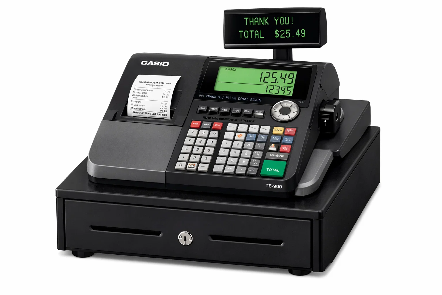 Casio TE-900 Electronic Cash Register – A Smart POS Solution for Modern Businesses