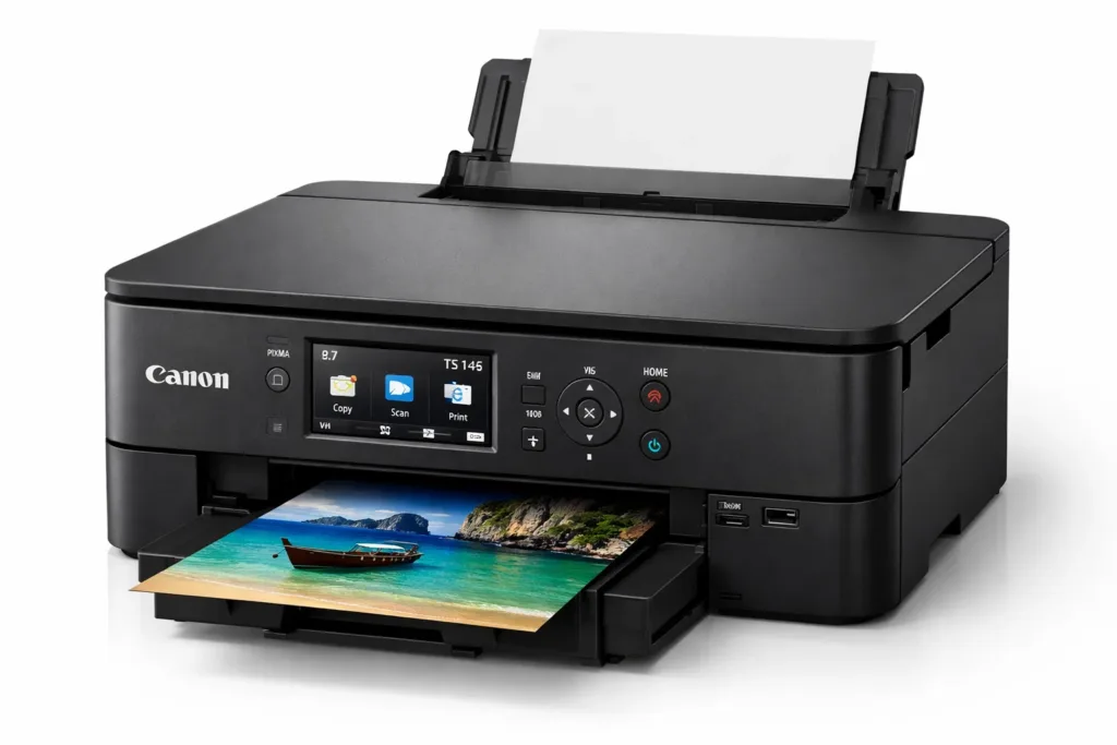 43. Canon PIXMA TS7722 Wireless Home All-in-One Printer