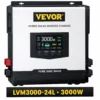 49. VEVOR LVM3000-24L Hybrid Solar Inverter Charger 3000W