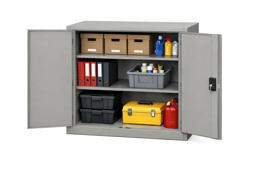 Tennsco J2442SU Jumbo Counter High Cabinet Welded