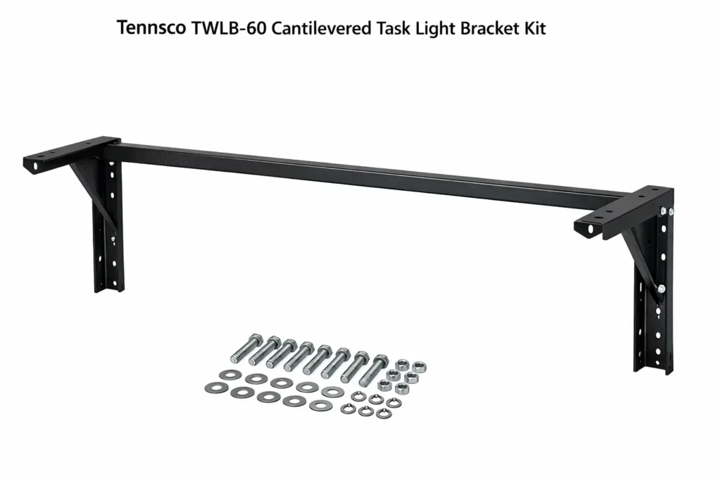 Tennsco TWLB-60 Cantilevered Task Light Bracket Kit