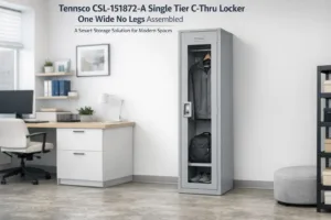 879. Tennsco CSL-151872-A Single Tier C-Thru Locker One Wide No Legs Assembled