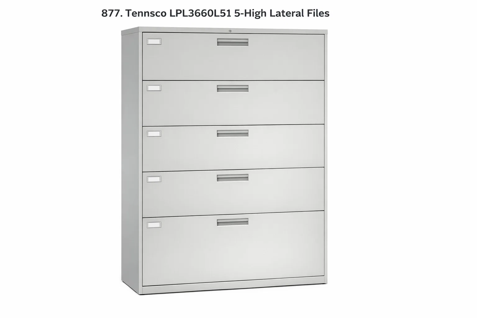 Tennsco LPL3660L51 5-High Lateral File