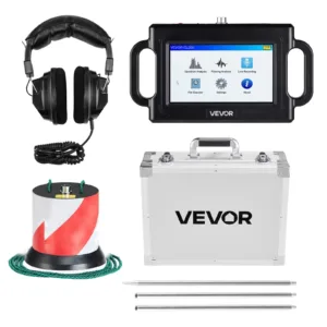 VEVOR Pipe Water Leak Detector, 1Hz-5000Hz