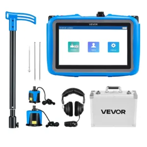 VEVOR Pipe Water Leak Detector for Outdoors, 1Hz-10000Hz