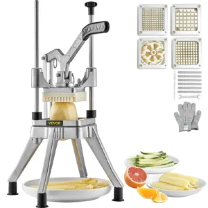 VEVOR Commercial Chopper with 4 Replacement Blades