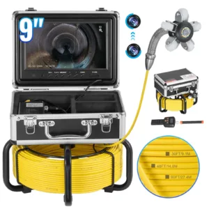 VEVOR Sewer Camera with 512Hz Locator, 98 ft/30 m