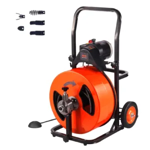 VEVOR Drain Cleaning Machine 100FT x 3/4 Inch