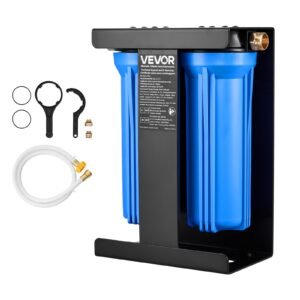 VEVOR PRS-102-LL-FC RV Water Filtration System, 2-Cartridge