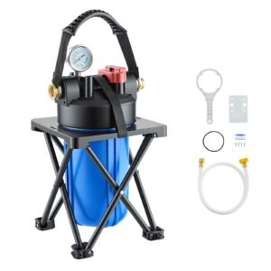 VEVOR PRS-107ZJK RV Water Filter System 0.5-Micron