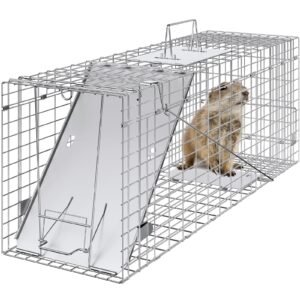 VEVOR LB-28A Live Animal Cage Trap, 31"